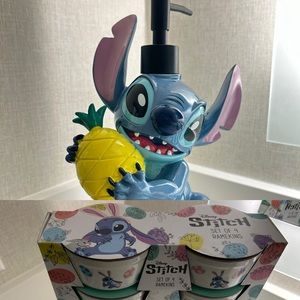 Stitch Pineapple Soap, Bowl & Ramekins set